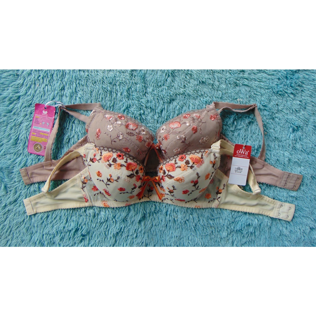 [ราคาปกติ IDR 500,000,-] WAC0AL JAPAN BRA W 2180 DPP FLO SIZE 30B (B65) FIT 32A 30C (C65) FIT 32B 30