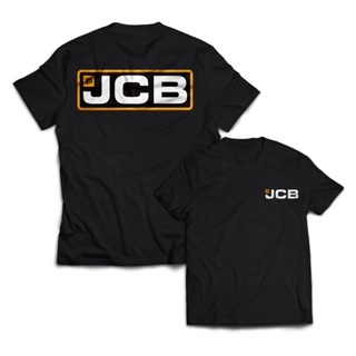 เสื้อยืด พิมพ์ลายโลโก้ JCB EXCAVATOR สําหรับผู้ชาย และผู้ใหญ่