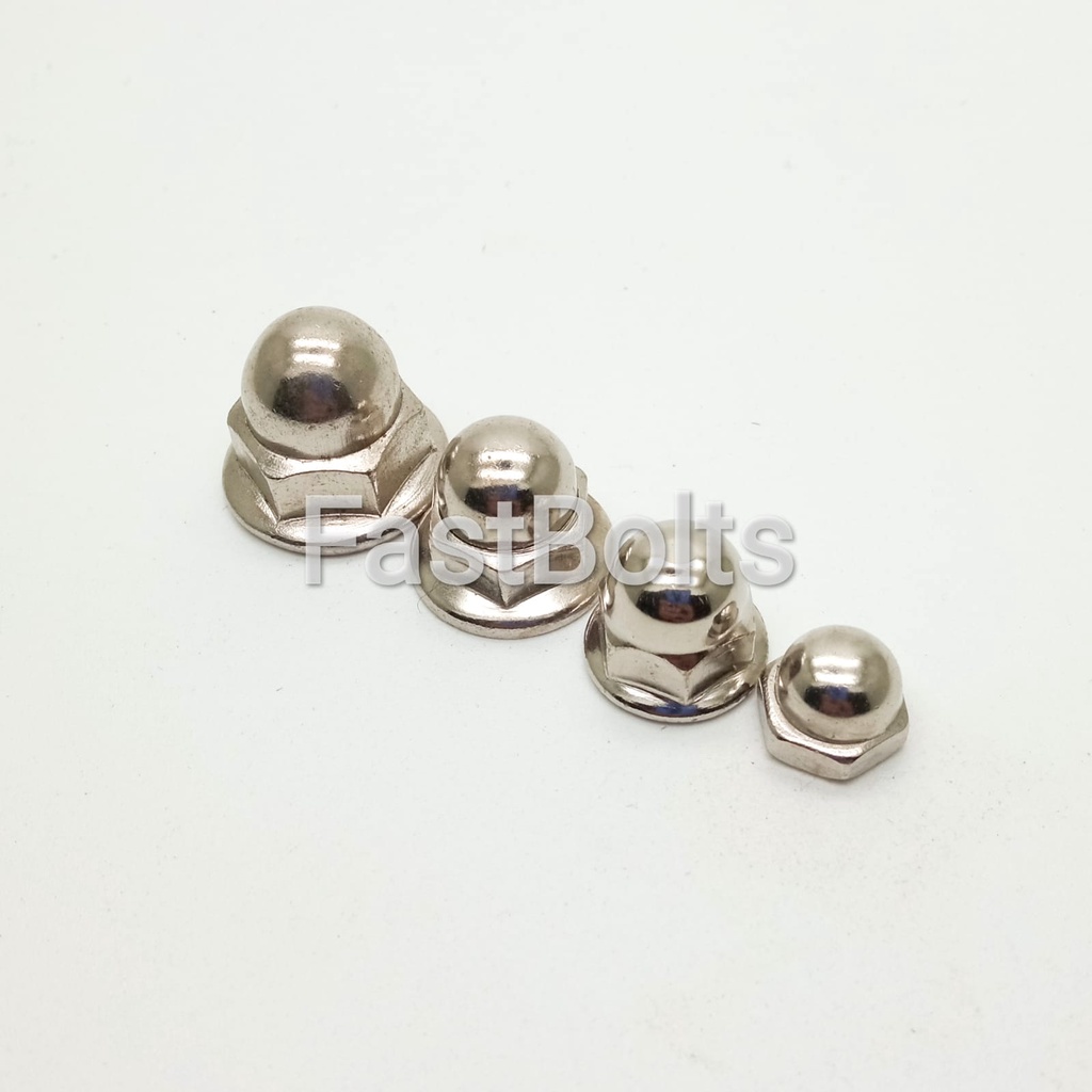 น็อตหมวก M7 / น็อตฝาหน้าแปลน M7 Key 11