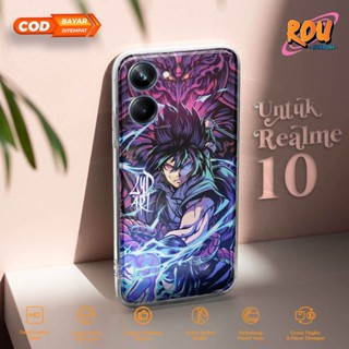 เคสโทรศัพท์มือถือแบบนิ่ม ใส ลายอะนิเมะ Rou Custom [Anime 001] Hp Aesthetic สําหรับ Realme 10 4G 8 8 PRO 4G 8I 8 5G 9 4G 9 PRO+