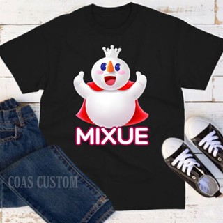 Mixue เสื้อยืด พิมพ์ลายชื่อ free To Print สําหรับเด็ก