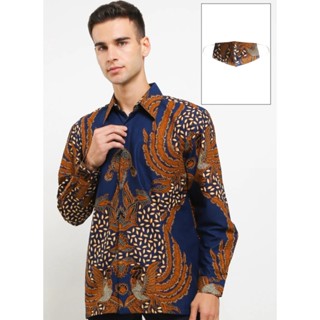 Krisna Batik Balint เสื้อเชิ้ตแขนยาว ผ้าฝ้าย