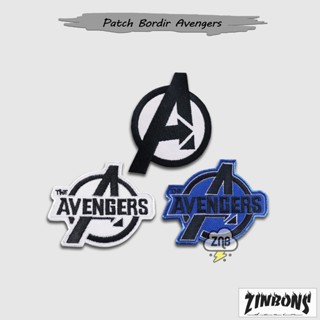 แผ่นแพทช์ ปักลายสัญลักษณ์อเวนเจอร์ คุณภาพดี
