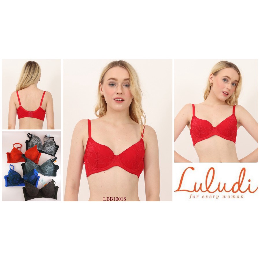 [ราคาปกติ IDR 200,000,-] SUPER SOFT BRA WITH "SAYAP" ON LULUDI BRA CUP 10018 20017 และ SORCI AGE 400