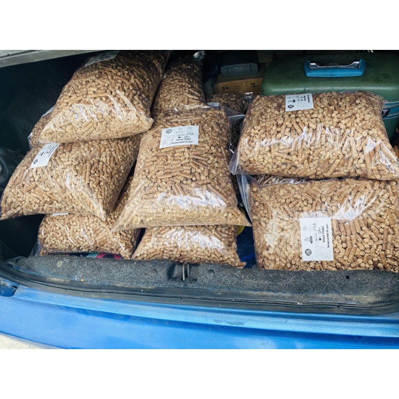 AMOUR Wood Pellet 14L – ทรายแมวเพื่อสุขภาพ ปลอดภัย และใช้งานได้จริง!