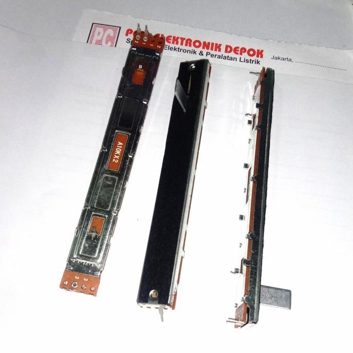 SLIDING POTENSIO 12.8 ซม. ขา 2-1 20K 203 MONO pcmelektrob90 คุณภาพ