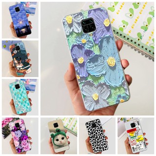 เคสโทรศัพท์มือถือแบบนิ่ม ลายดอกไม้ แฟชั่น สําหรับ Xiaomi Redmi Note 9s Redmi Note 9 Pro Xiomi Redmi Note9 Pro Max