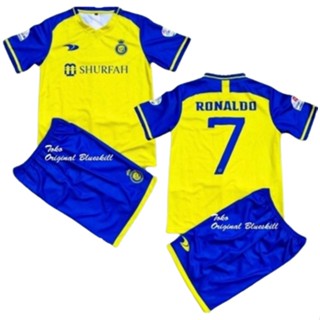 (ราคาต่ํา) Ronaldo ใหม่ ชุดเยอรมนี คลับไวรัล สําหรับเด็ก / RONALDO AL NASSR Ball JERSEY 2023