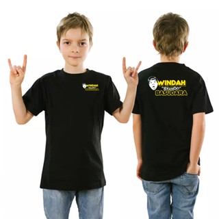 Gazkids Windah Brando Basudara เสื้อยืด สําหรับเด็กอายุ 1-12 ปี