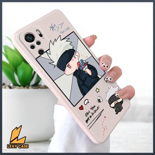 เคสซิลิโคนนิ่ม ลายอนิเมะ Jujutsu Gojo Satoru SM076 สําหรับ Xiaomi Redmi 9 9A 9C 9T 10 10A 10C Note 5A Poco X3 M3 F4