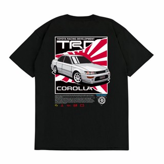 เสื้อยืด พิมพ์ลาย Sakazuki TOYOTA COROLLA AE101 GREAT COROLLA JDM V2 สําหรับยานยนต์