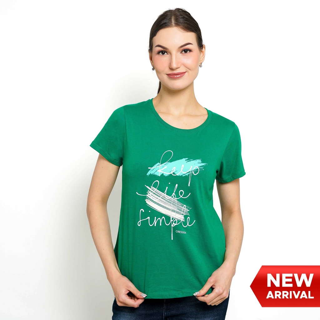 เสื้อยืด Cressida Ladies Green - YLBDS.KB131J