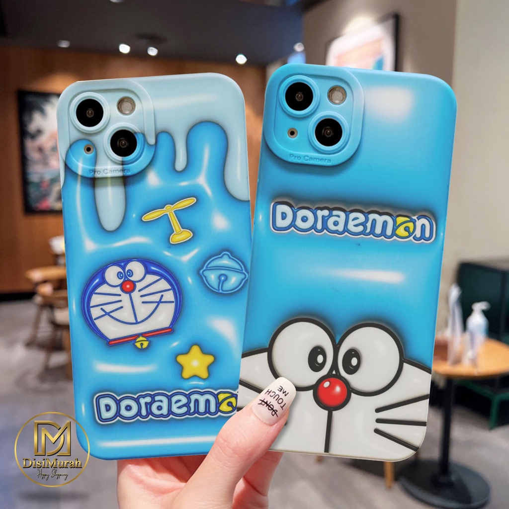 Disimurah เคสแฟชั่นการ์ตูน d0raem0n กล้อง softcase pro พร้อมสําหรับ xiaomi redmi ประเภทและประเภทอื่น