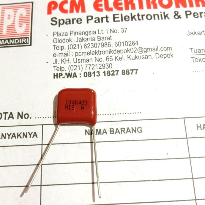 Milar 104K400V 104K 400V 104 K 400V 100nF pcmelektrob9090 ยอดนิยมมาก