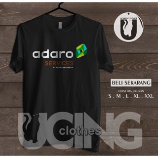 เสื้อยืด พิมพ์ลาย ADARO SERVICES Indonesia Distro