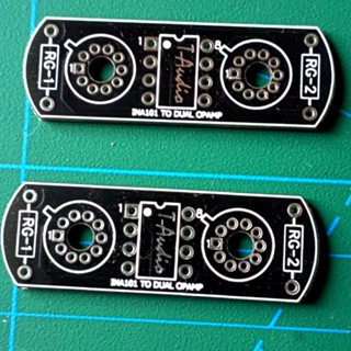 T-audio อะแดปเตอร์ PCB เดี่ยว เป็น Dual opamp V4 INA101 เป็น DIP IC