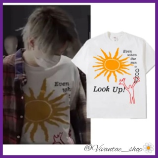 เสื้อยืด พิมพ์ลาย Suga BTS Min Yoongi Sun Image Bangtan Outfit