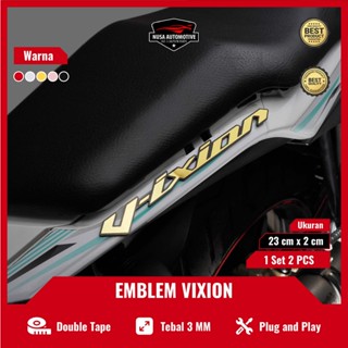 สติกเกอร์โลโก้ YAMAHA VIXION VIXION VIXION VIXION LOGO สําหรับติดตกแต่งรถจักรยานยนต์ YAMAHA VIXION