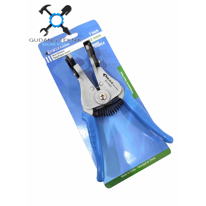 เครื่องปอกสายไฟอัตโนมัติ 7 "BZ9260 BENZ / เครื่องปอกสายไฟอัตโนมัติ 7 นิ้ว คีมตัดปอกสายไฟ BZ 9260 BEN