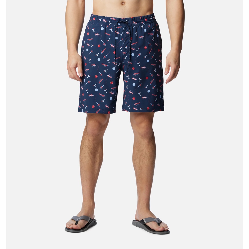 Columbia Pants Mens PFG Super Slack Tide Hybrid Water Shorts กางเกง Columbia TideTM Quick Dry Quickd