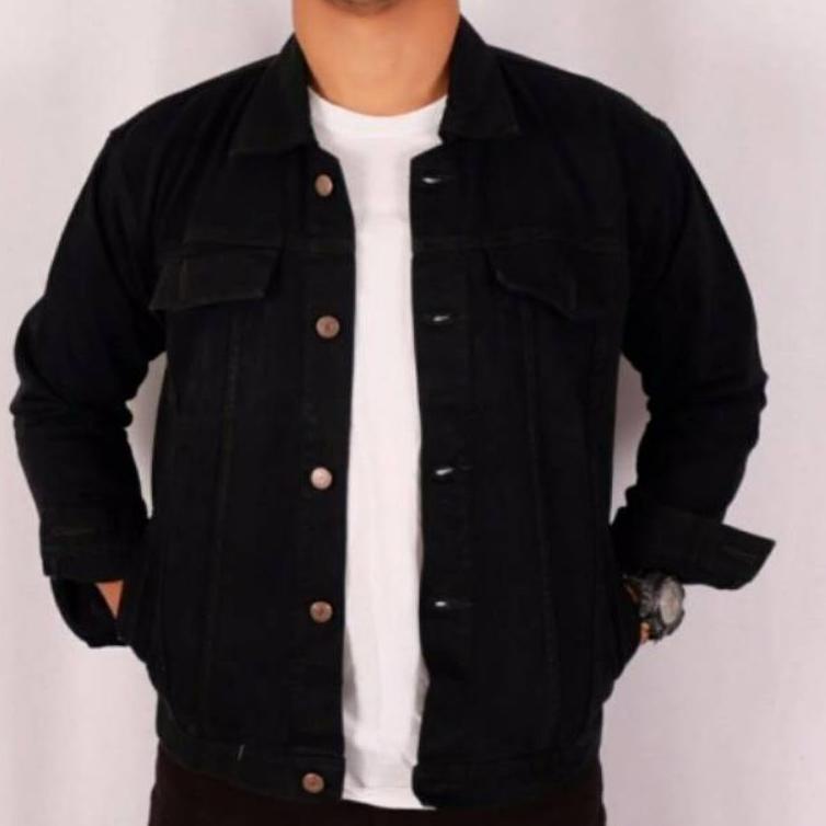 ส่งทันที WAREHOUSE CLEANING!!!MENS PLAIN JEANS JACKET- DENIM JEANS- MENS JEANS- DRAWING JEANS JACKET