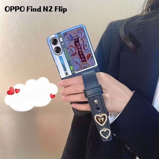 เคสโทรศัพท์มือถือแบบแข็ง ฝาพับ ลายเครื่อง DV Find N2 หรูหรา DIY สําหรับ OPPO Find N2