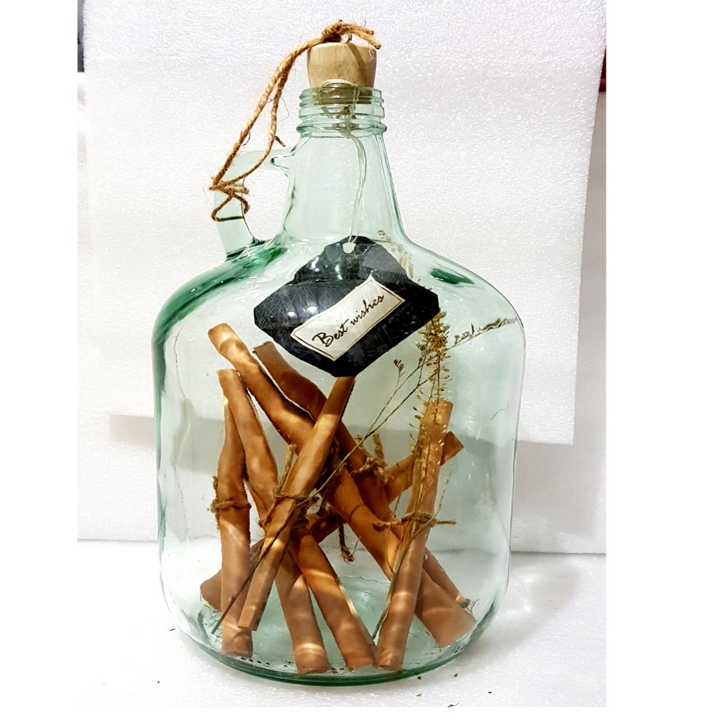4 LTR BLESSING BOTTLE VINTAGE / WISH BOTTLE ขนาดใหญ่ 4 L / BLESSING BOTTLE / VINTAGE DISPLAY BOTTLE 
