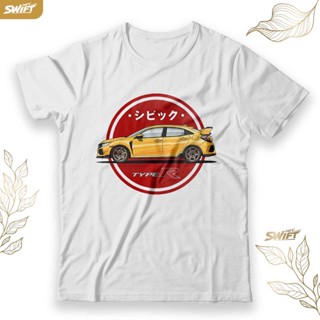 เสื้อยืด ลายนกฟินิกซ์ Honda Civic FK8 Type R JDM BAJU DISTRO สีเหลือง