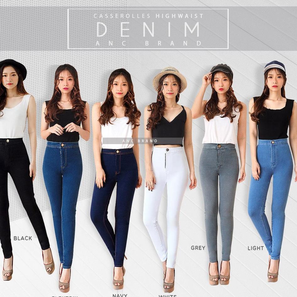 ราคาที่ถูกที่สุด JUMBO Skinny Highwaist Pants - HW JUMBO Briefs Pants (AVAILABLE SIZE 31 - 34)