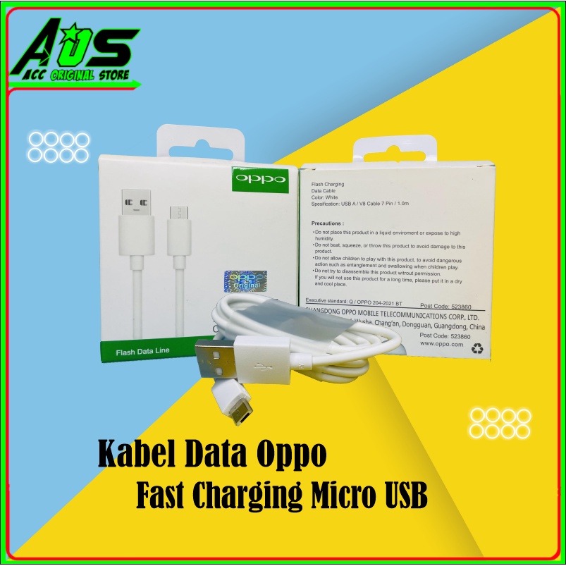 HP Oppo micro usb data cable 100% A12 A15 A5A A3S F1S A5 A7 A11K A37 A39 A57 A59 A83