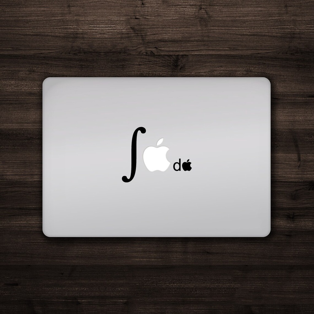 สติ๊กเกอร์แคลคูลัส Integral - สติ๊กเกอร์ Macbook รูปลอกแล็ปท็อป