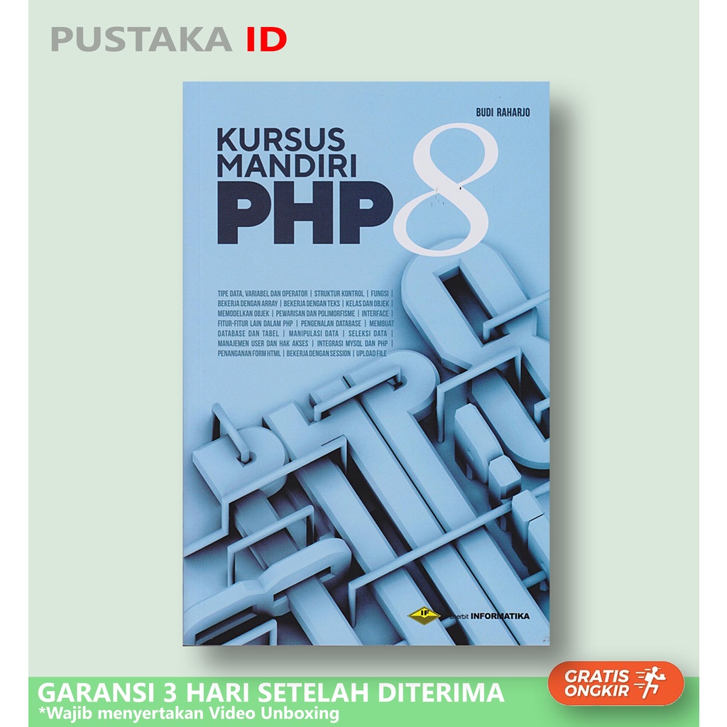 หนังสือหลักสูตรอิสระ Php 8 - ต้นฉบับ