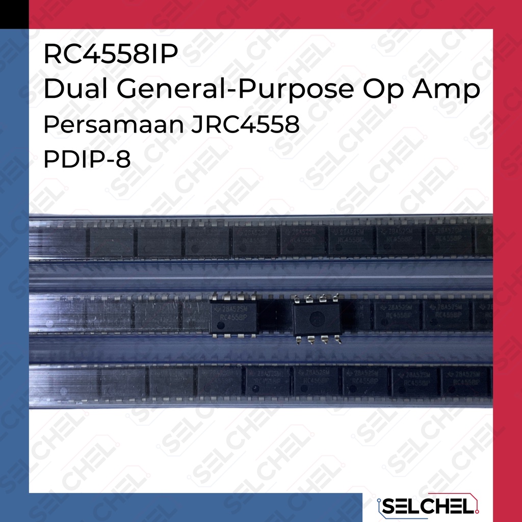 Rc4558p อุปกรณ์เครื่องมือ texas ดั้งเดิม jrc4558