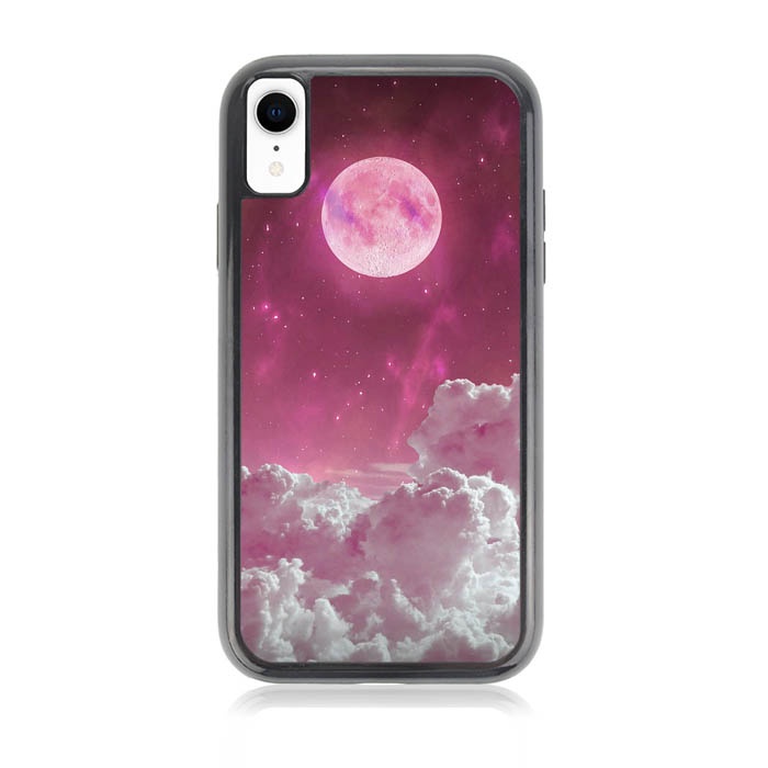 เคส IPhone X Xs XR XS Max Pink moon DF128