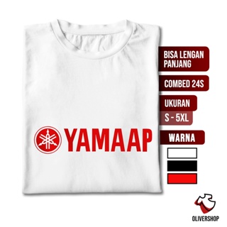 Yamaap เสื้อยืดแขนยาว พิมพ์ลายโลโก้ Parody Words แนวตลก ไม่ซ้ําใคร สําหรับผู้ชาย ผู้หญิง ไซซ์ 3XL 4XL 5XL 24s