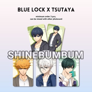 โฟโต้การ์ด Blue Lock X Tsutaya Pop Up (2 ด้าน)