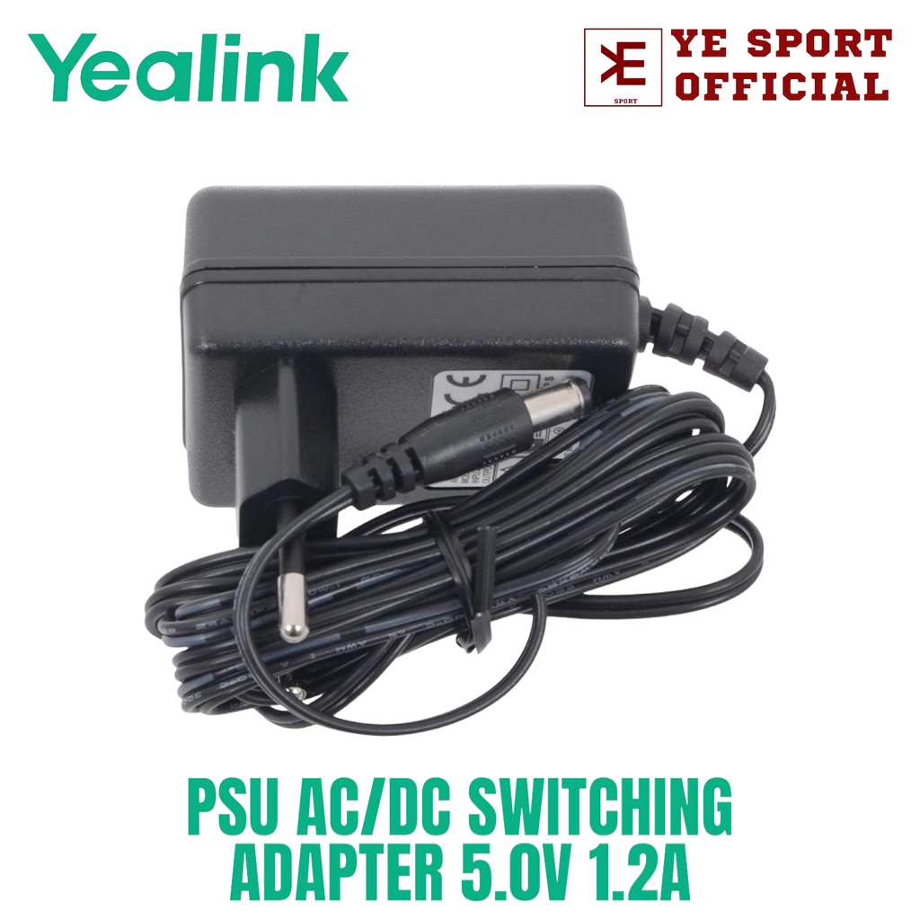 PSU Yealink AC/DC Switching Adapter 5V 1.2A