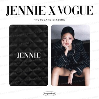 โฟโต้การ์ด PC BLACKPINK BP JENNIE x VOGUE [FANMADE]