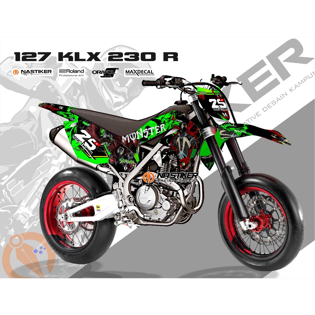 สติ๊กเกอร์ KLX 230R DECAL - KLX230R FULLBODY SPAWN - KLX 230R FULLBODY STICKER