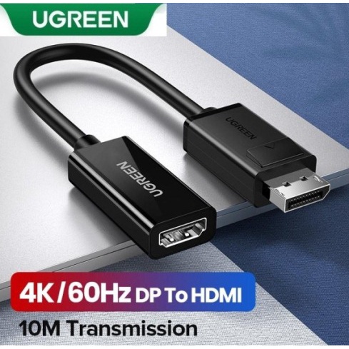 Ugreen Display Port to HDMI 4K Converter Adapter DP Male to HDMI VGA