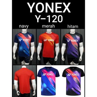 Y120 BADMINTON BADMINTON เสื้อยืดนําเข้า GO