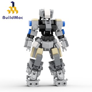 Buildmoc ของเล่นตัวต่อ หุ่นยนต์ทหาร Mecha สําหรับเด็ก 156 ชิ้น MOC-136252