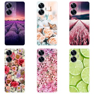 เคสโทรศัพท์มือถือ ซิลิโคนนิ่ม TPU ลายการ์ตูน สําหรับ Realme C55 RealmeC55