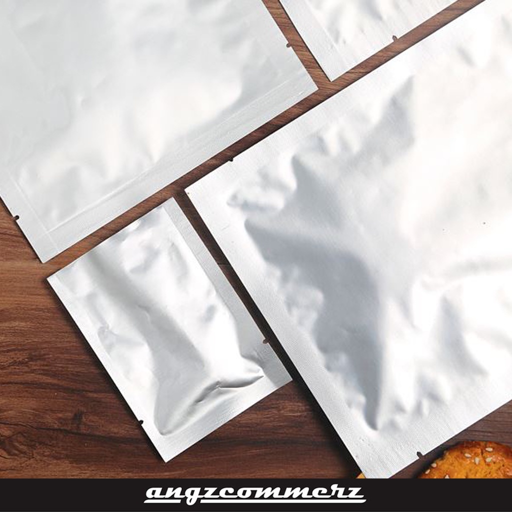 ถุงสูญญากาศแบบแบน ถุงสูญญากาศอลูมิเนียมฟอยล์ 15X22cm