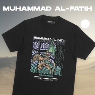 เสื้อยืด พิมพ์ลาย "Muhammad Al Fatih" - DaWah สําหรับผู้หญิงมุสลิม