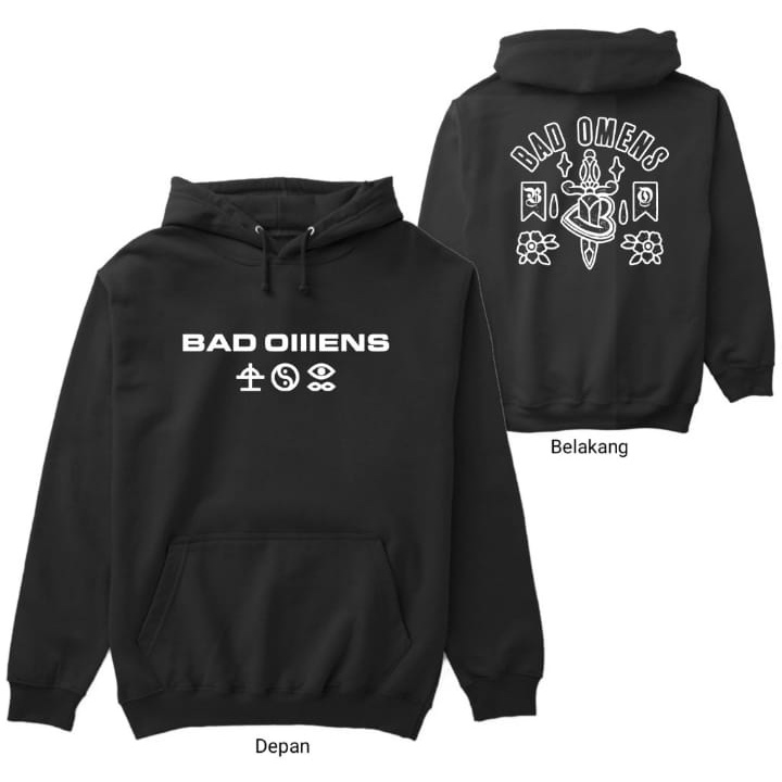 JACKET - HOODIE BAD OLENS - HOODIE ZIPPER BAD OLENS