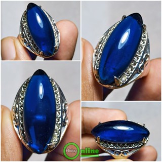 แหวนเพชรไพลิน ROYAL BLUE OVAL PANDAN