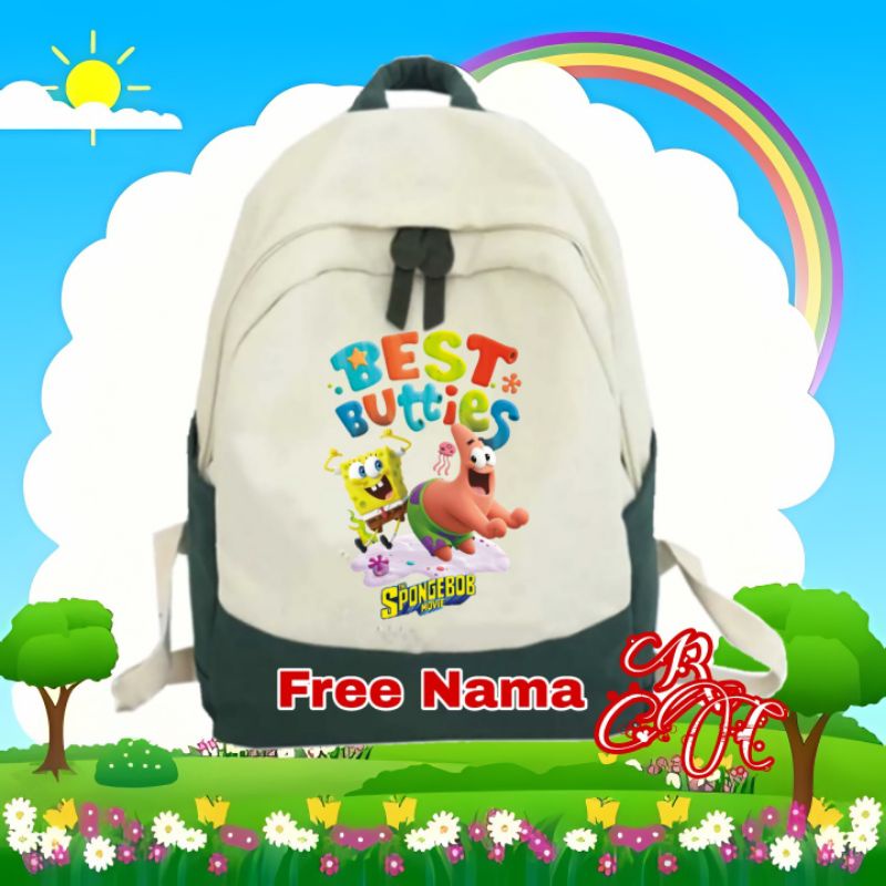 Spongebob BAG SCHOOL CHILDREN& 39;S BAG