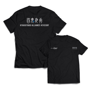 เสื้อยืด พิมพ์ลาย Blue Archive HYAKKIYAKO ALLIANCE ACADEMY STUDENT แฟชั่นสําหรับผู้ชาย และผู้ใหญ่