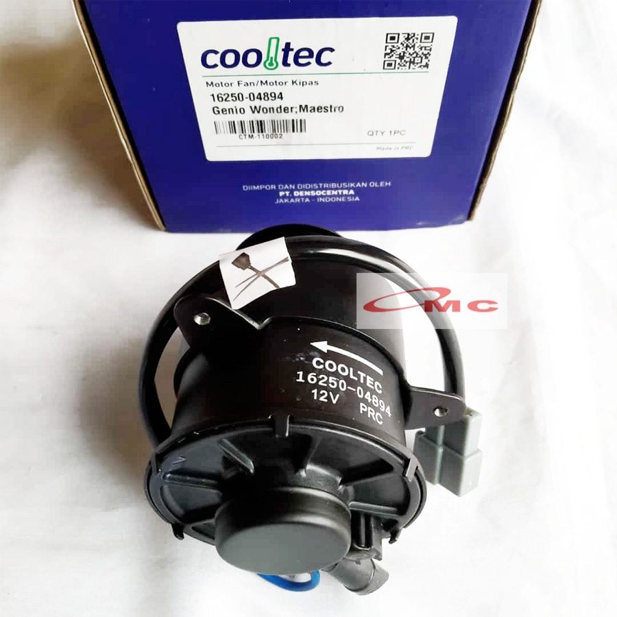 พัดลมมอเตอร์ / พัดลมหม้อน้ํา Corolla Great, Soluna, Corona Absolut 16250-04894-COOLTEC